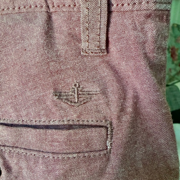 Dockers Men’s Red Flat Front Shorts Casual Style Sz. 30 - Picture 5 of 11